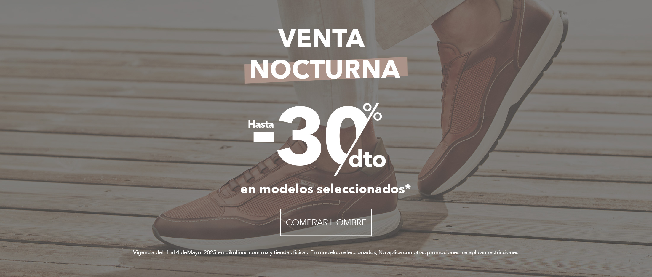 HOMBRE VENTA NOCTURNA