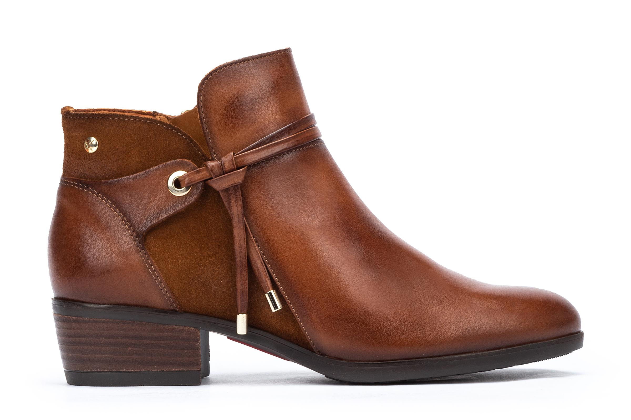 Botin al tobillo Pikolinos de piel para mujer